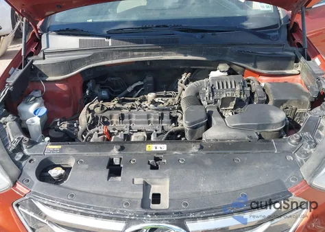 2015 Hyundai Santa Fe Sport 2.4L from USA, damaged, VIN 5XYZU3LBXFG296884